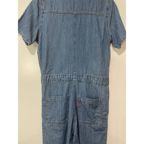 Levi's Short Sleeve Heritage Jumpsuit Size XS NWT Classic Form Flattering - Picture 13 of 15
